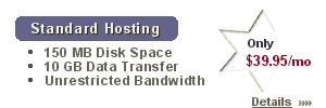 Standard Hosting Plan